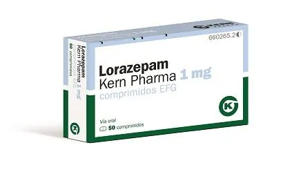 Лоразепам Керн Фарма 1 мг таблетки ЕФГ таблетки