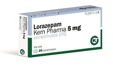 Lorazepam Kern Pharma 5 mg tablets EFG tablets