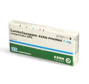 Lormetazepam Kern Pharma 1 mg tablets EFG tablets