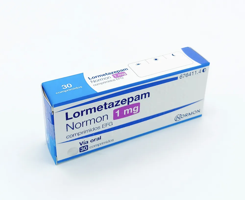 LORMETAZEPAM NORMON 1 mg COMPRIMIDOS EFG COMPRIMIDO