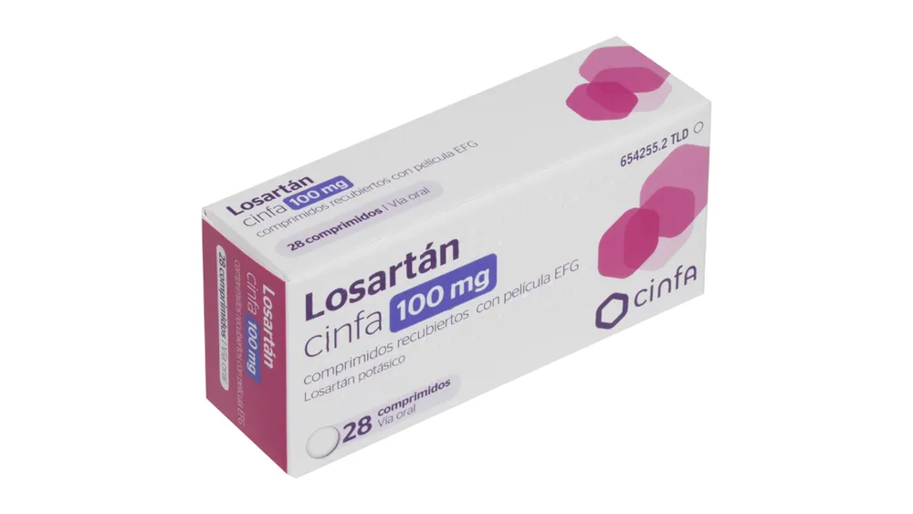 Losartan Cinfa 100 mg film-coated tablets EFG tablets, film-coated