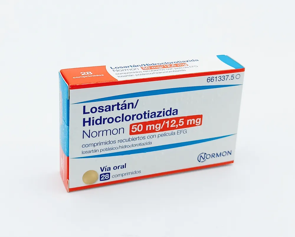 Losartan/idroclorotiazide Normon 50/12,5 mg compresse rivestite con film EFG compresse, rivestite con film