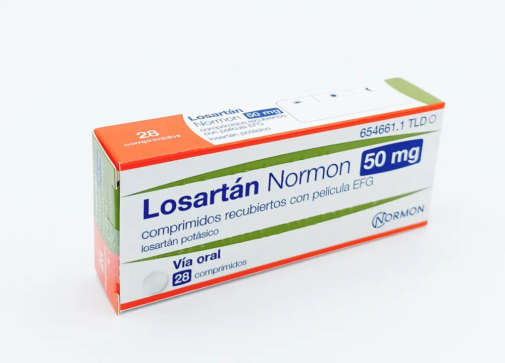 Losartan Normon 50 mg film-coated tablets EFG tablets, film-coated
