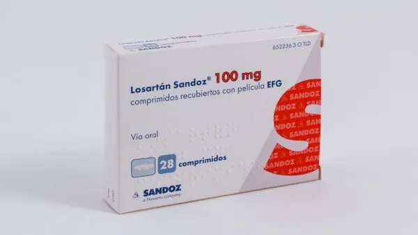 Losartan Sun 100 mg compresse rivestite con film EFG compresse, rivestite con film