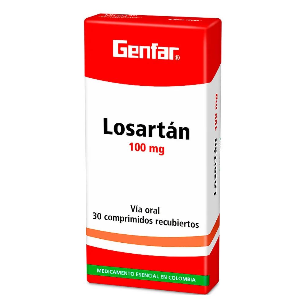 Losartan Tarbis Pharma 100 mg compresse rivestite con film EFG compresse, rivestite con film