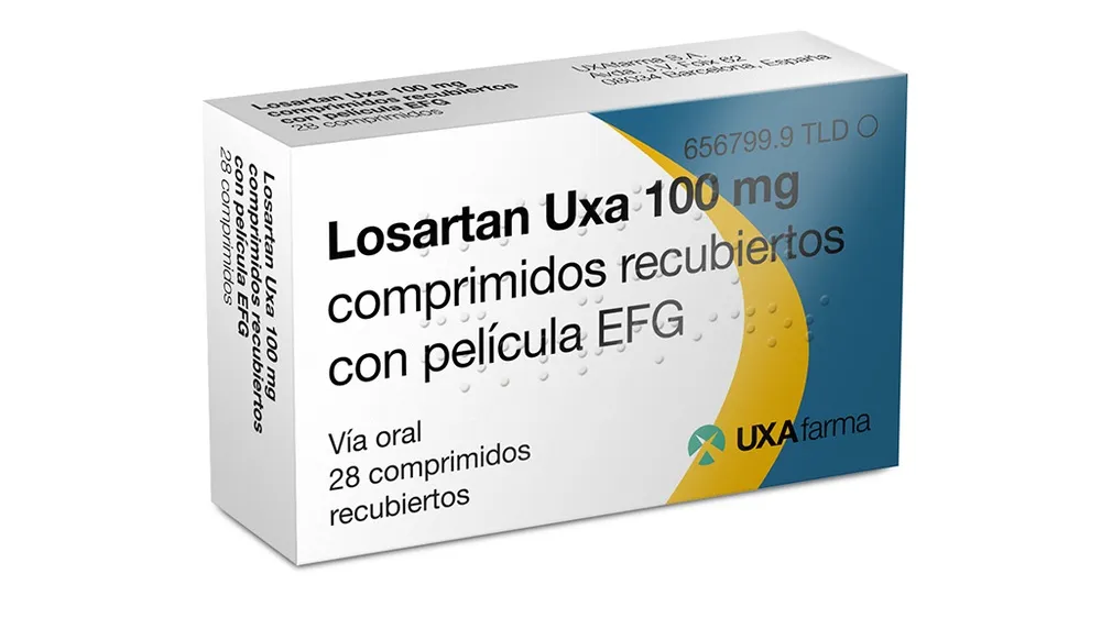 LOSARTAN VIR 100 MG COMPRIMIDOS RECUBIERTOS CON PELICULA EFG COMPRIMIDO RECUBIERTO CON PELÍCULA