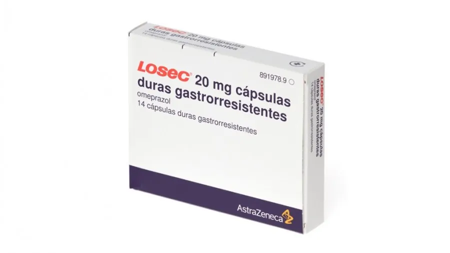 Losec 20 mg gastro-resistant hard capsules capsules, hard, enteric-coated