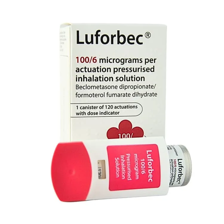 Luforbec 100 micrograms/6 micrograms/puff solution for inhalation in pressurised container solution for inhalation in pressurized container