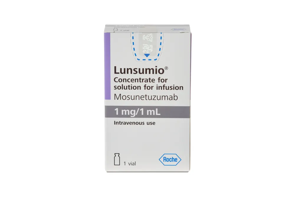 Lunsumio 1 mg concentrate for solution for infusion solution for infusion, concentrate