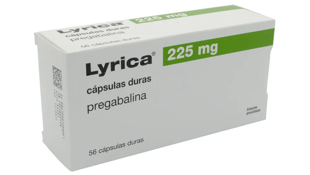 Lyrica 225 mg hard capsules capsules, hard