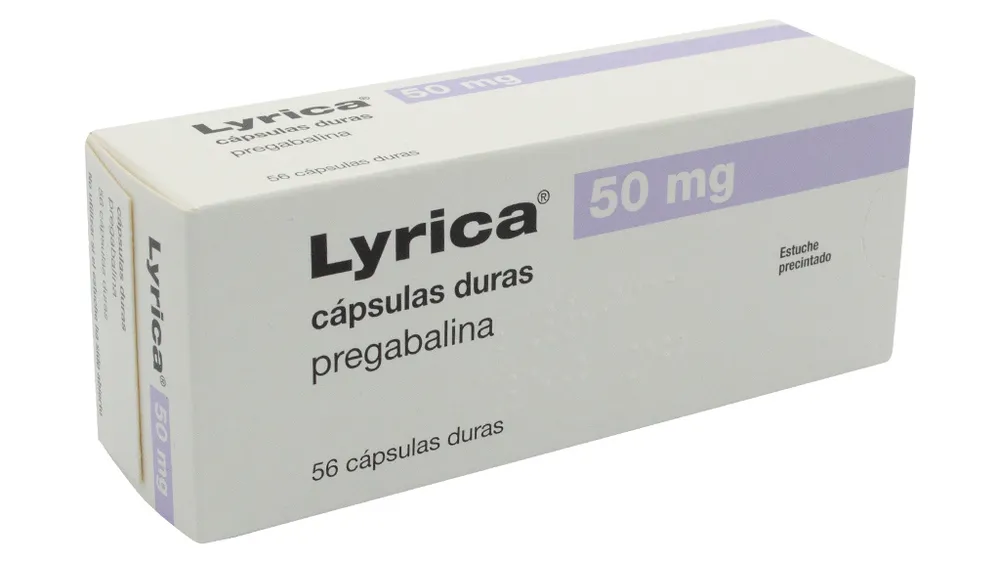 Lyrica 50 mg capsule rigide capsule, rigide