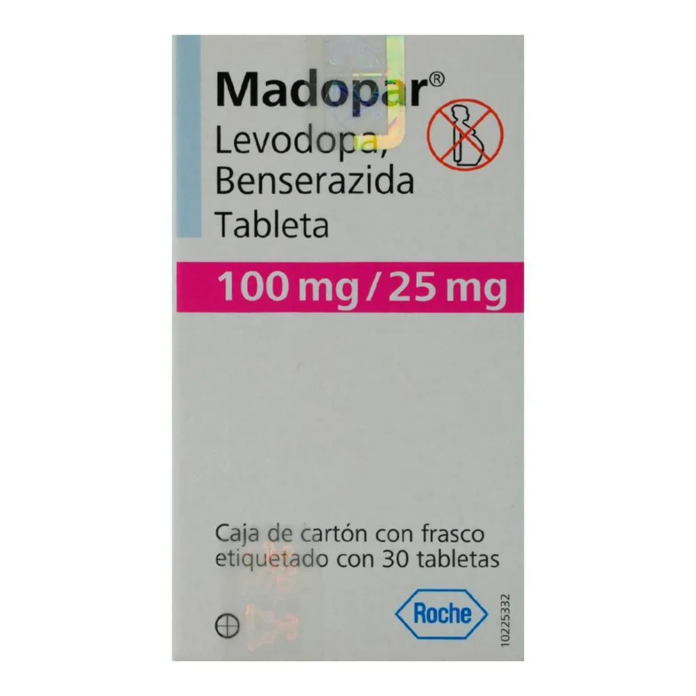 Madopar Retard 100/25 mg prolonged-release hard capsules capsules, hard, prolonged release