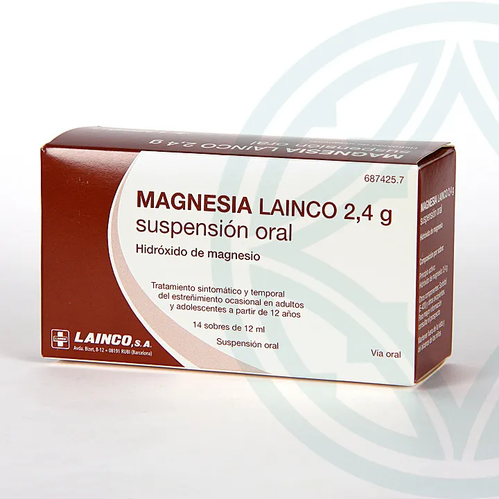 Magnesia Lainco 2,4 g oral suspension suspension, oral