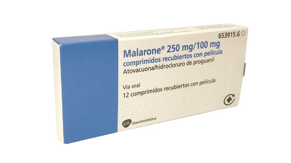 Malarone 250 mg/100 mg compresse rivestite con film compresse, rivestite con film