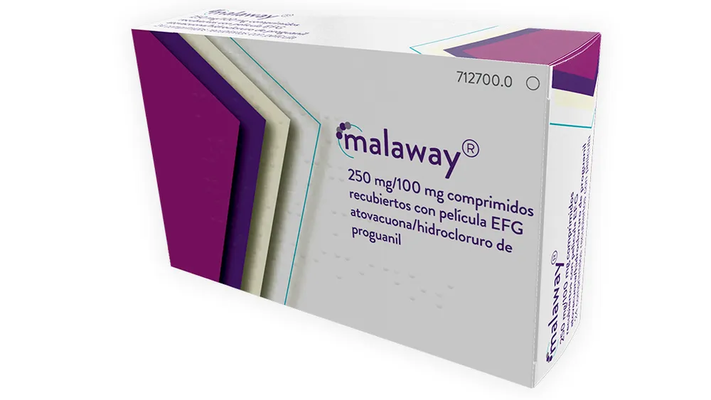 Malaway 250 mg/100 mg compresse rivestite con film EFG compresse, rivestite con film