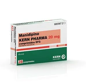 Manidipino Combix 20 mg compresse EFG compresse