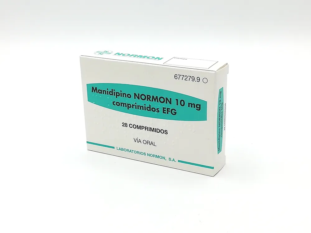 Manidipino Normon 10 mg tablets EFG tablets