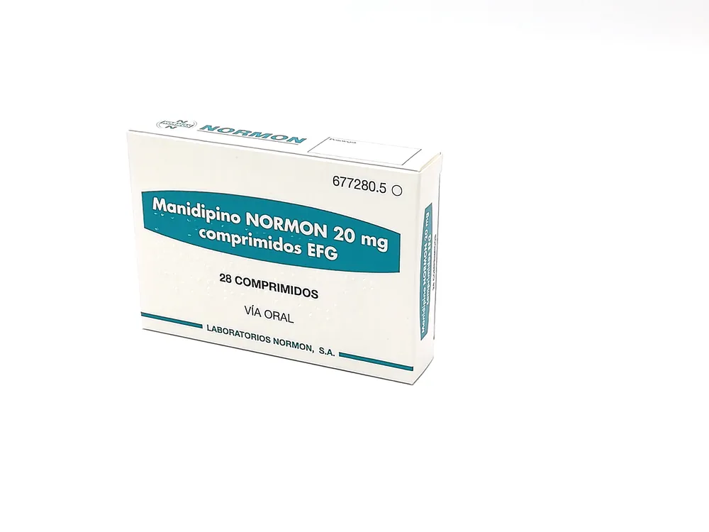 Manidipino Normon 20 mg tablets EFG tablets