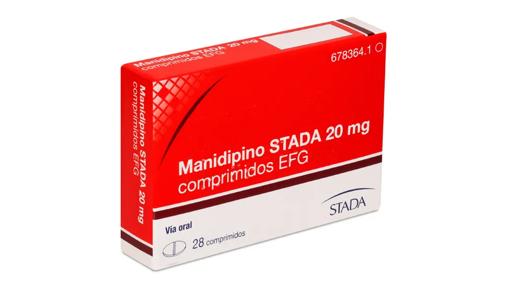 Manidipino Stada 20 mg compresse EFG compresse