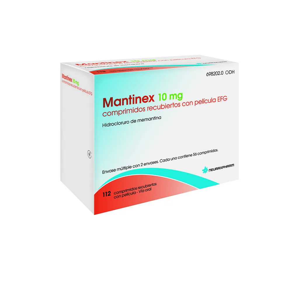 Mantinex 10 mg compresse rivestite con film EFG compresse, rivestite con film