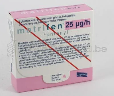 Matrifén 25 microgrammi/ora cerotto transdermico cerotto transdermico