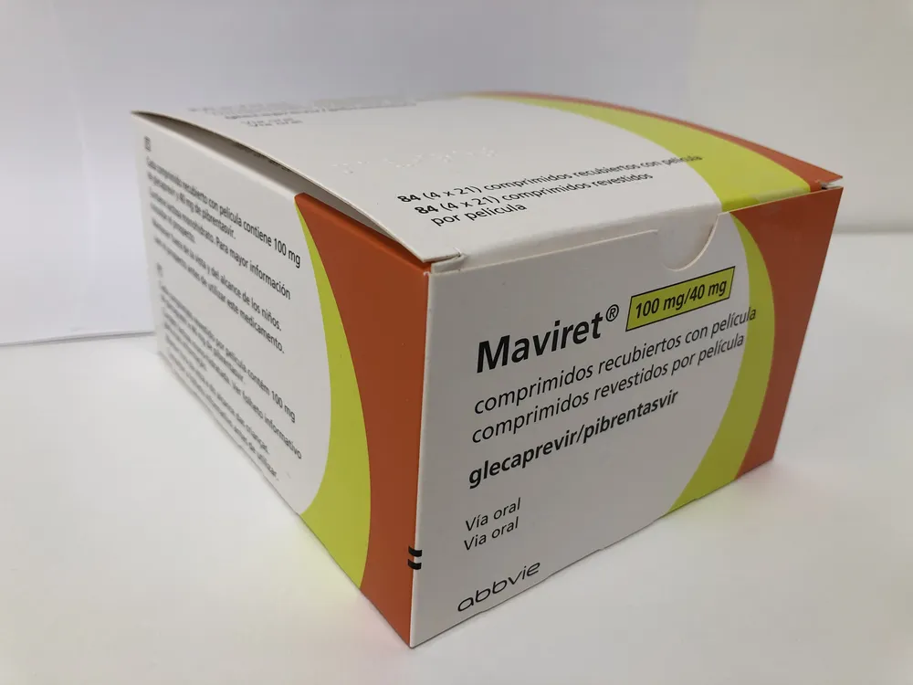 Maviret 100 mg/40 mg compresse rivestite con film compresse, rivestite con film