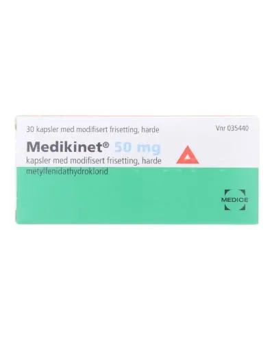 Medikinet 50 mg modified-release hard capsules capsules, hard modified-release