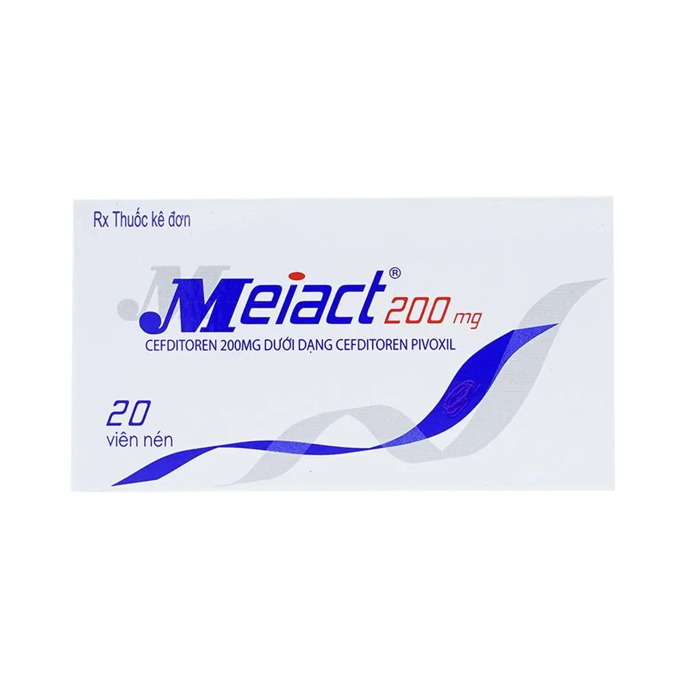 Meiact 200 mg film-coated tablets tablets, film-coated