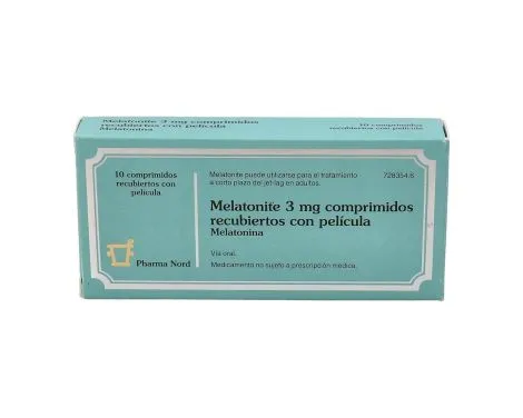 Melatonite 3 mg film-coated tablets tablets, film-coated