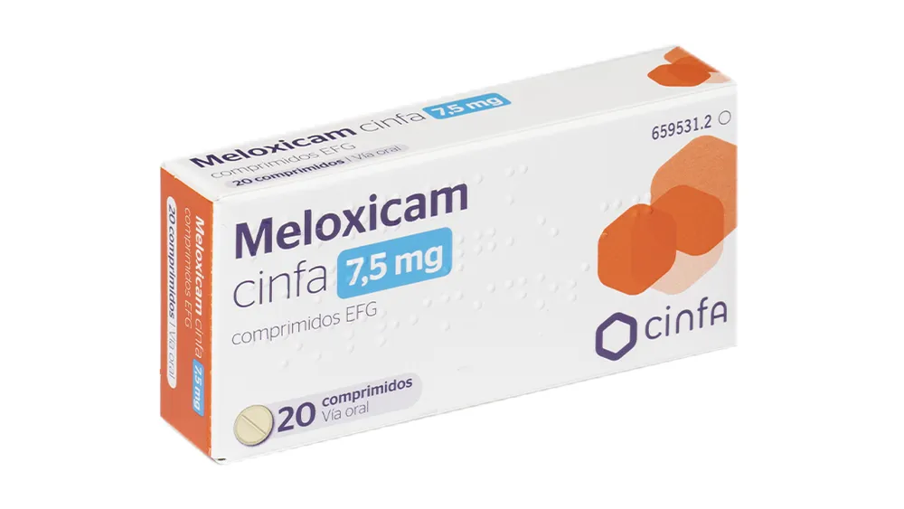 Meloxicam Cinfa 7.5 mg tablets EFG tablets