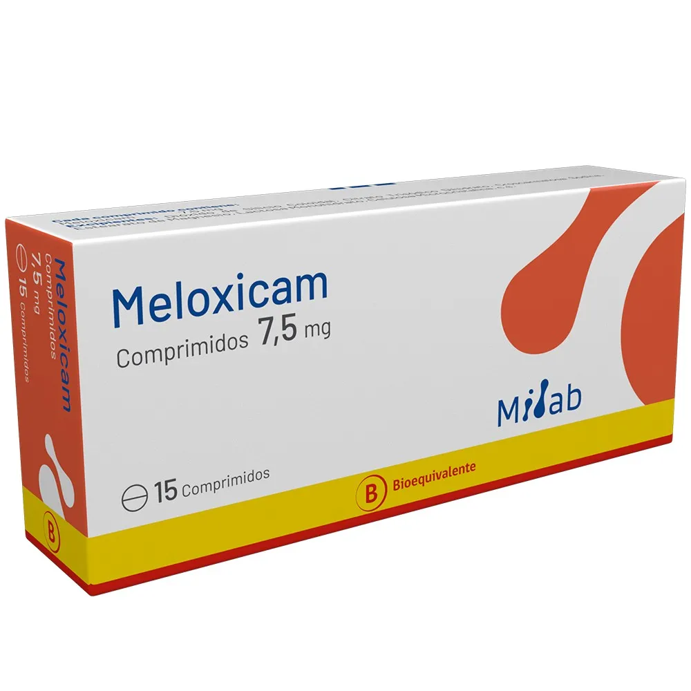 MELOXICAM PENSA 7,5 mg COMPRIMIDOS EFG COMPRIMIDO
