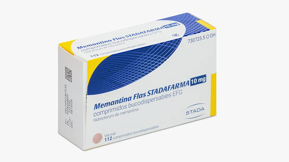 Memantina Flas Stadafarma 10 mg compresse bucodispersabili EFG compresse, bucodispersabili