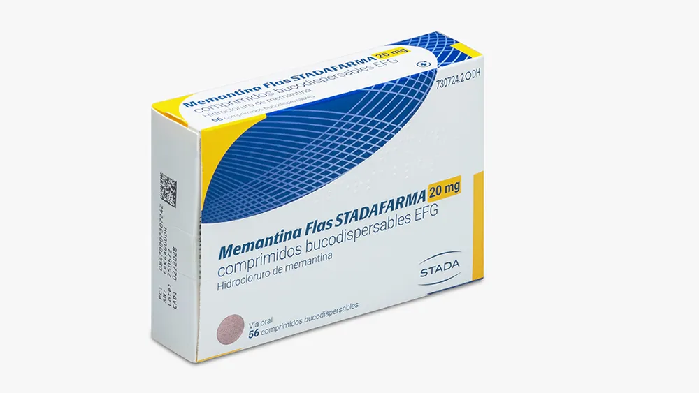 Memantina Flas Stadafarma 20 mg compresse bucodispersabili EFG compresse, bucodispersabili