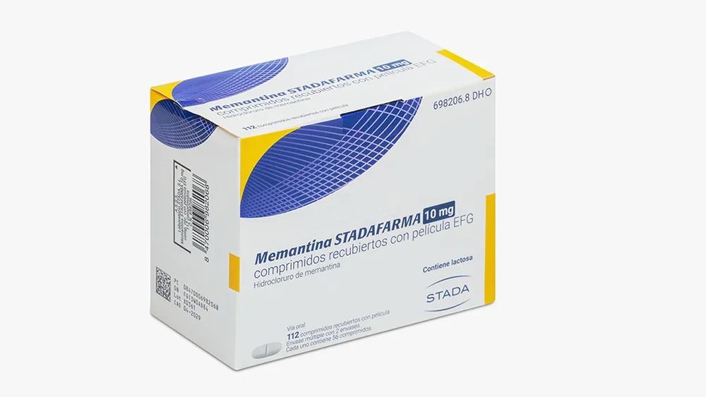 MEMANTINA STADAFARMA 10 MG COMPRIMIDOS RECUBIERTOS CON PELICULA EFG COMPRIMIDO RECUBIERTO CON PELÍCULA