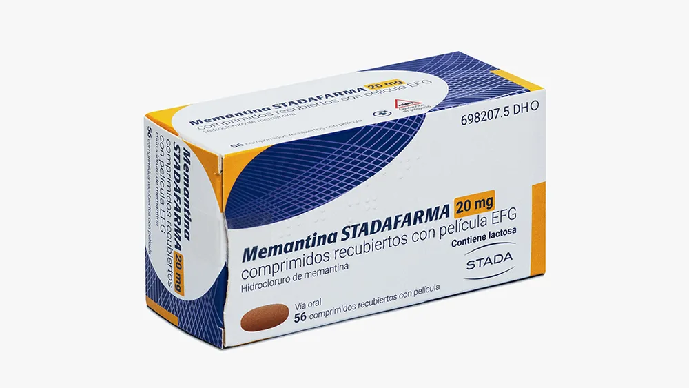 Memantina Stadafarma 20 mg film-coated tablets EFG tablets, film-coated