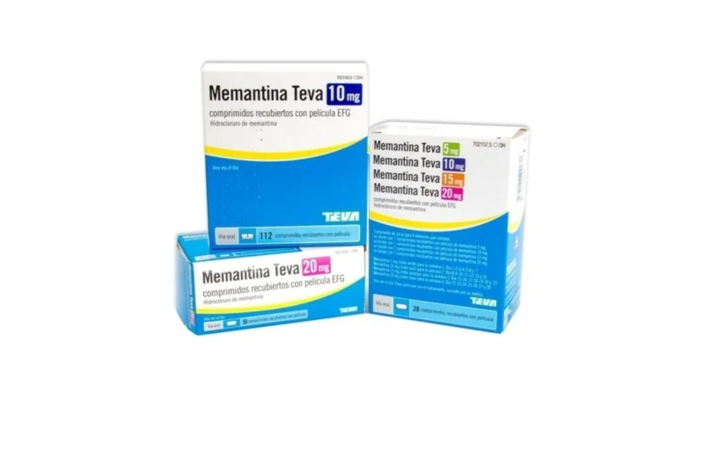 MEMANTINA TEVA-RATIOPHARM 10 MG COMPRIMIDOS RECUBIERTOS CON PELICULA EFG COMPRIMIDO RECUBIERTO CON PELÍCULA