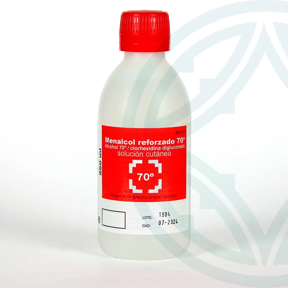 Menalcol Reforzado 70º cutaneous solution solution, cutaneous