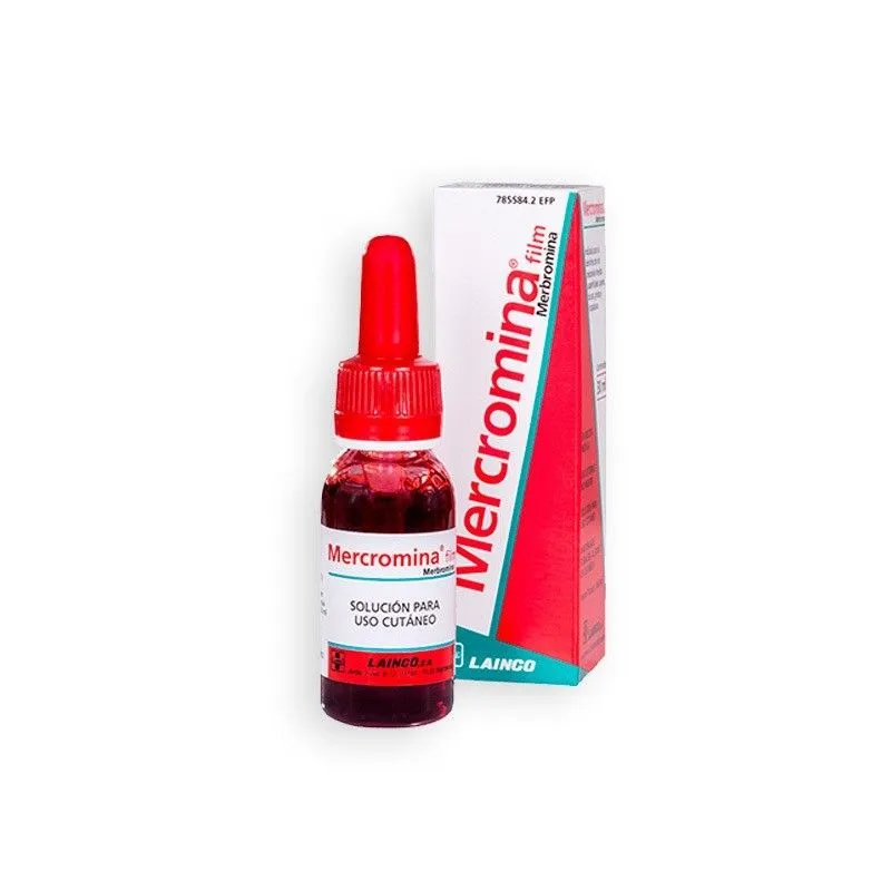 Mercromina Film 20 mg/ml cutaneous solution solution, cutaneous