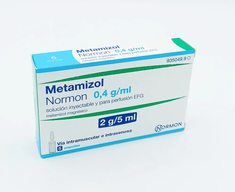 Metamizolo Normon 0,4 g/ml soluzione iniettabile e per infusione EFG soluzione per iniezione