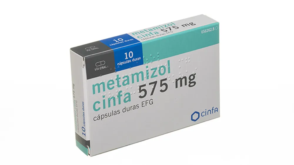 Metamizole ViatriS 575 mg hard capsules EFG capsules, hard
