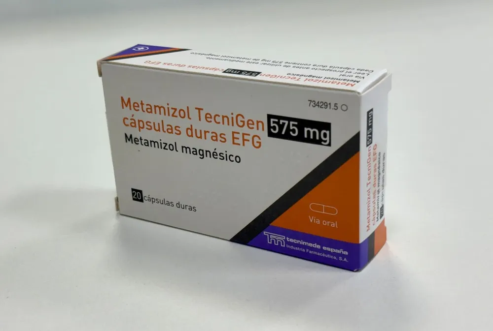 Metamizole Vir 575 mg hard capsules EFG capsules, hard