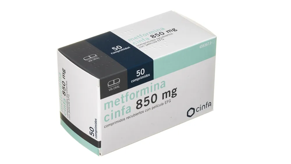 Metformin CINFA 850 mg film-coated tablets EFG tablets, film-coated