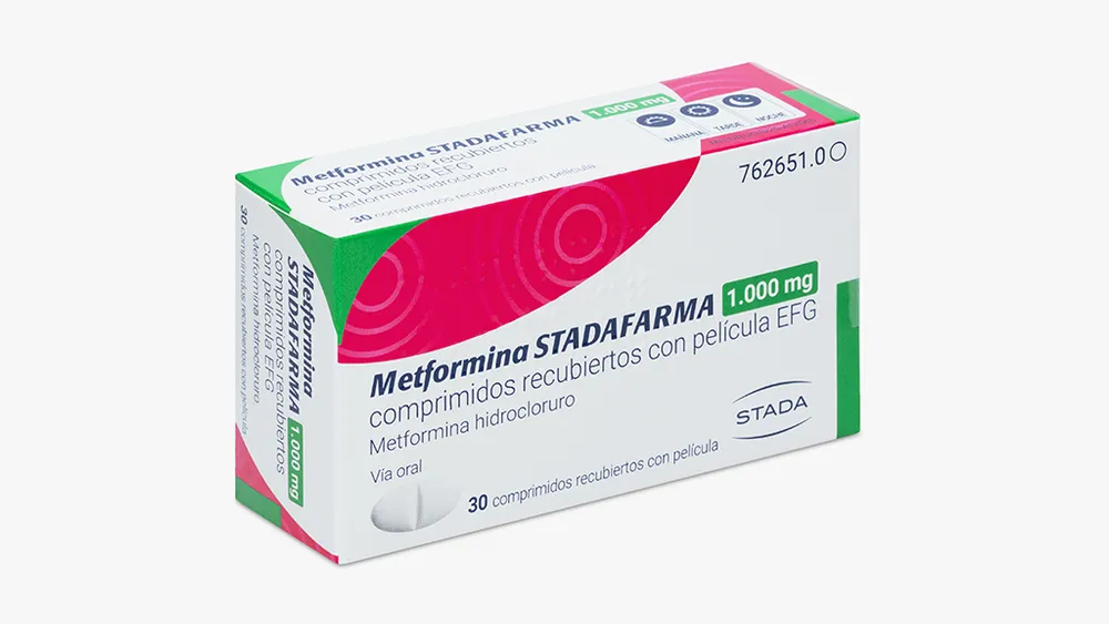 Metformina Stadafarma 1.000 mg compresse rivestite con film EFG compresse, rivestite con film