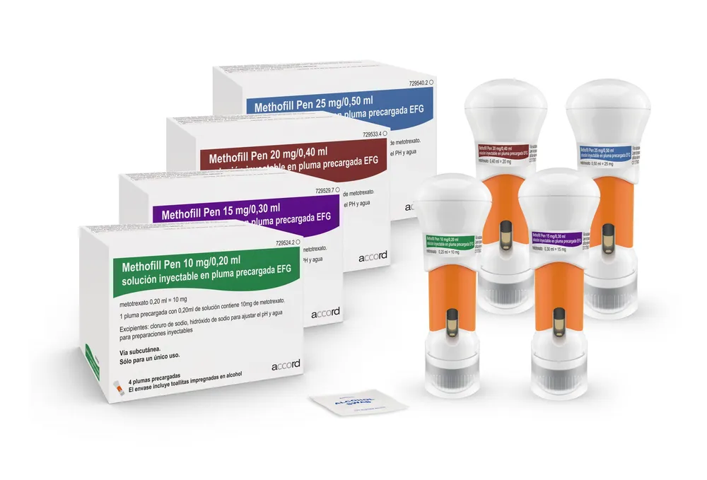 Methofill Pen 25 mg/0.50 ml solution for injection in pre-filled pen EFG solution for injection in pre-filled pen