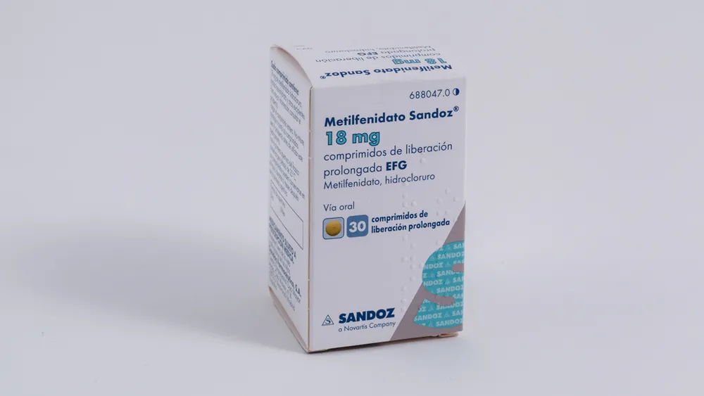 Methylphenidate Sandoz 18 mg prolonged-release tablets EFG tablets, prolonged-release