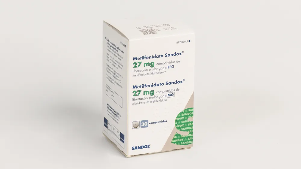 Metilfenidato Sandoz 27 mg compresse a rilascio prolungato EFG compresse, a rilascio prolungato