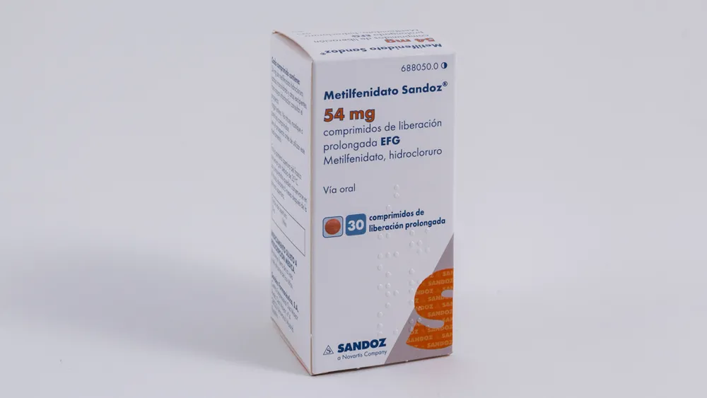 Methylphenidate Sandoz 54 mg prolonged-release tablets EFG tablets, prolonged-release