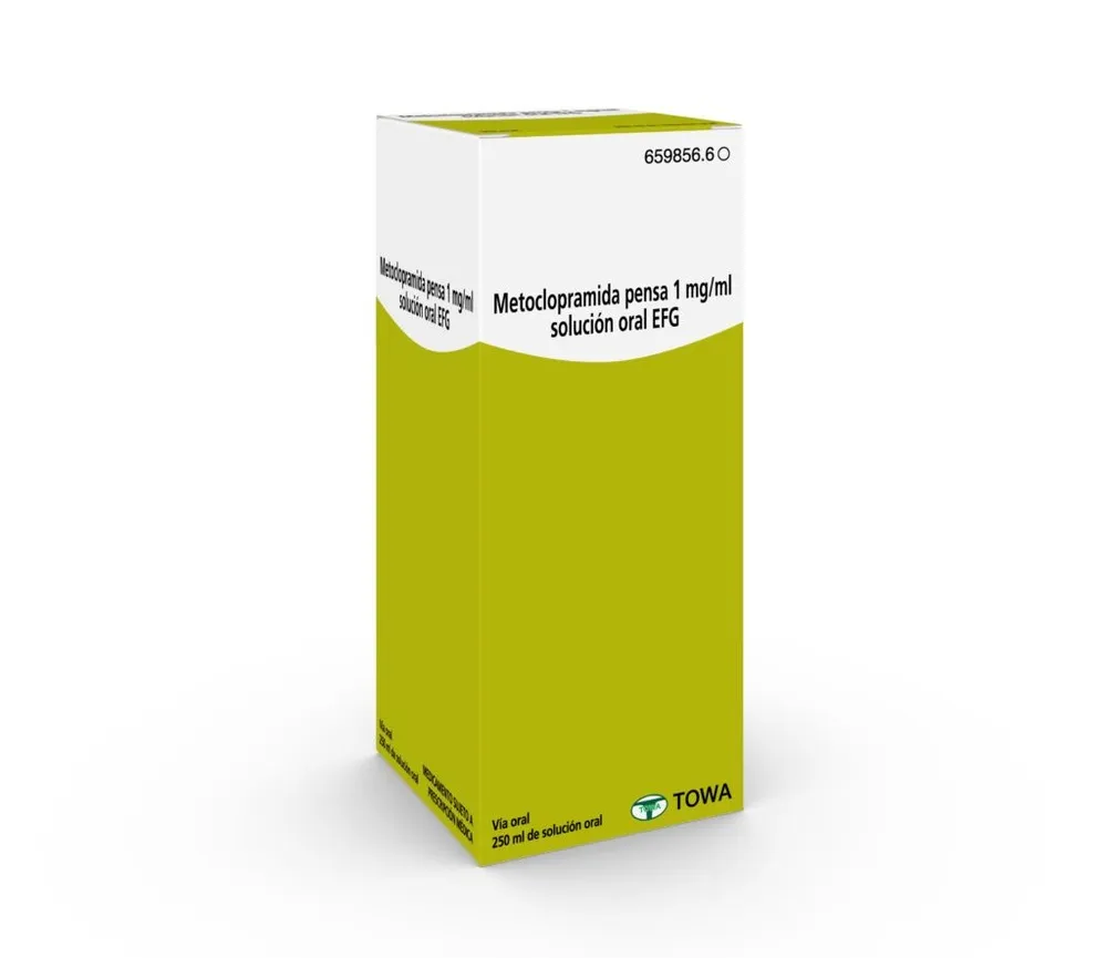 Metoclopramide Pensa 1 mg/ml oral solution EFG solution, oral