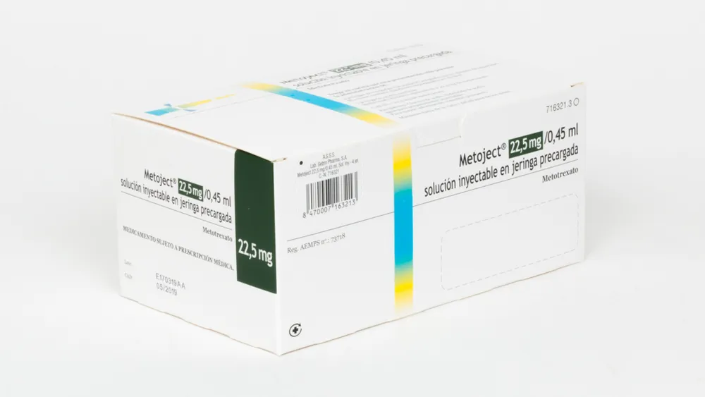 Metoject 22.5 mg/0.45 ml solution for injection in pre-filled syringe solution for injection in a pre-filled syringe