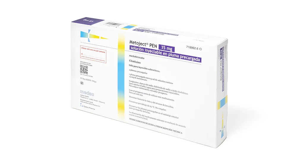 Metoject Pen 15 mg solution for injection in pre-filled pen solution for injection in pre-filled pen